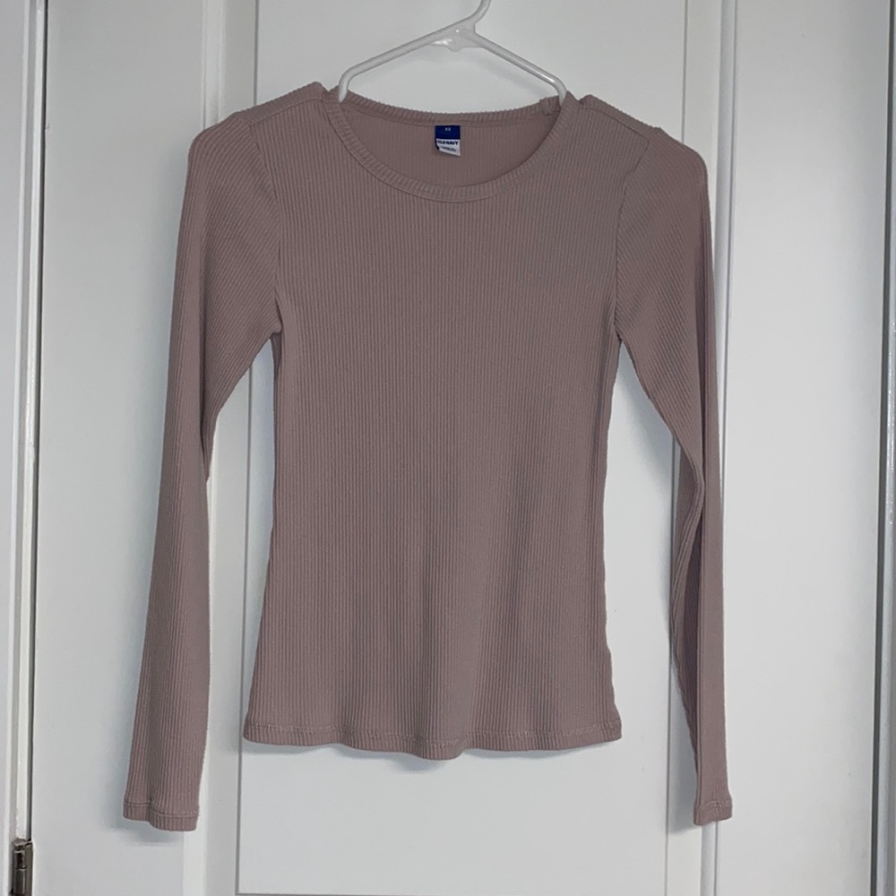 Old Navy Ribbed Long Sleeve Top